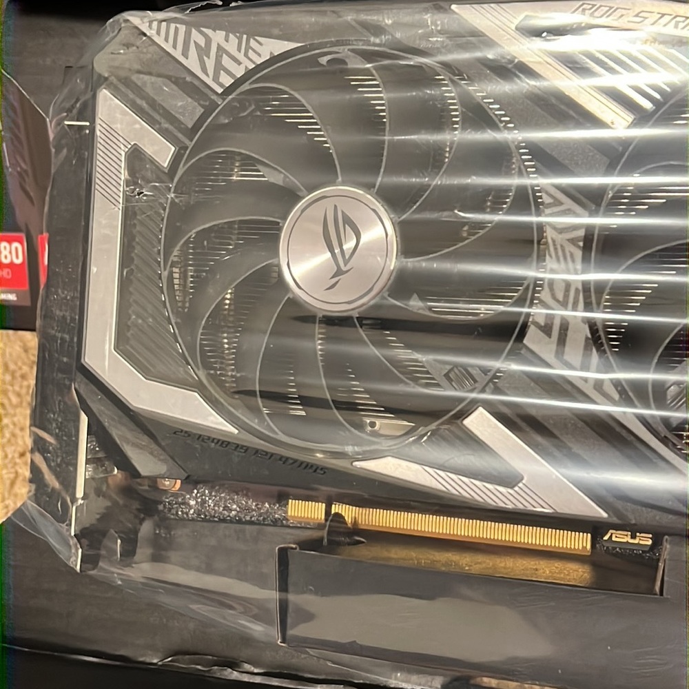 New ASUS AMD Raden RX6600XT ROG Strix Gaming Graphics card - Picture 6 of 12